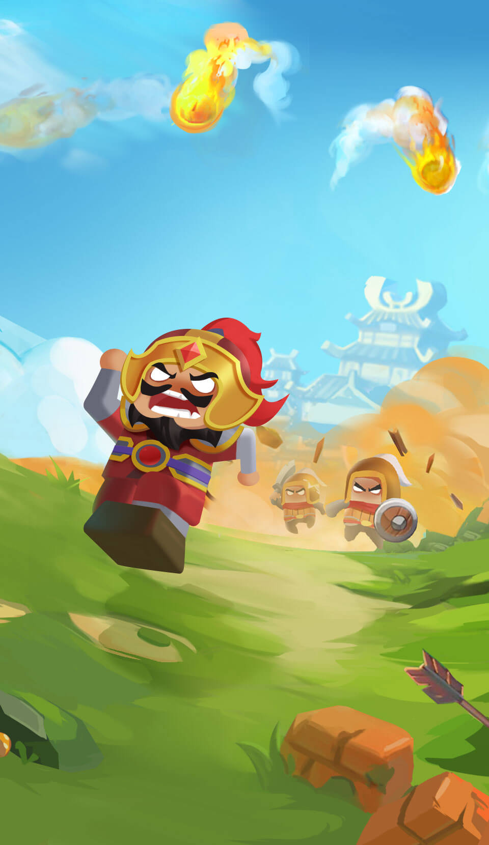 桃园大乱斗游戏内的三国武将出征场景